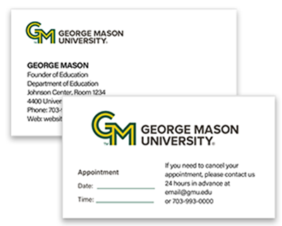 GM Appointment Card